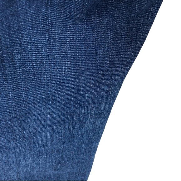 Gap Factory Low Rise Skinny Fit Sz 0/25 Distressed Medium Blue Stretch - Picture 6 of 9